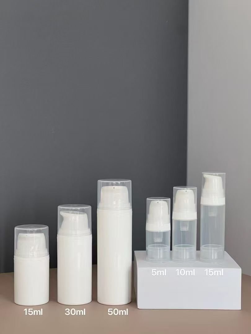 Airless serum bottles